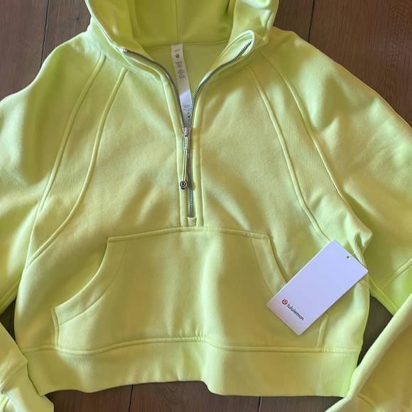 NWT Lululemon Scuba Oversized Half-Zip Hoodie- size XS/S - Picture 2 of 12